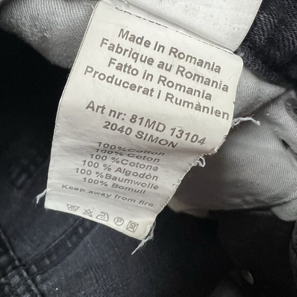 J.Lindeberg Mens Black Simon Cut Off Shorts Size 33 - Picture 8 of 12